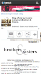 Mobile Screenshot of brothersandsisters-tv.skyrock.com