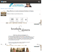 Tablet Screenshot of brothersandsisters-tv.skyrock.com
