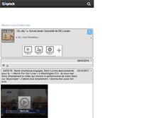 Tablet Screenshot of demetrialovato.skyrock.com