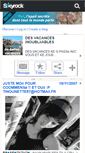 Mobile Screenshot of de-belles-vacances.skyrock.com