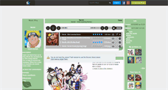 Desktop Screenshot of naruto-musique.skyrock.com