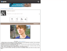 Tablet Screenshot of caitlinbieber.skyrock.com