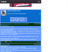 Tablet Screenshot of colombierdessart-fabien.skyrock.com