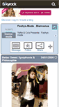 Mobile Screenshot of fashys-mode.skyrock.com