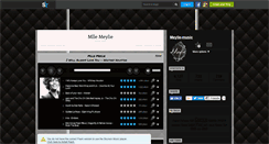 Desktop Screenshot of meylie-music.skyrock.com