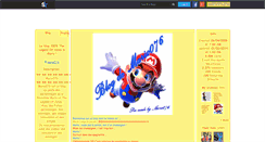 Desktop Screenshot of mario076.skyrock.com