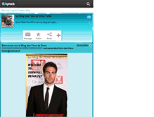 Tablet Screenshot of drewfullerfan.skyrock.com