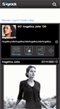 Mobile Screenshot of angelinajolie40.skyrock.com