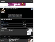Tablet Screenshot of gipsy-kings08.skyrock.com