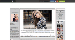 Desktop Screenshot of mode-fashion789.skyrock.com