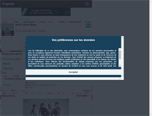 Tablet Screenshot of mcfly--officiel.skyrock.com