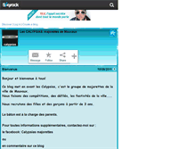 Tablet Screenshot of calypsias.skyrock.com