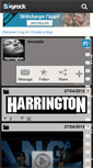 Mobile Screenshot of harrington.skyrock.com