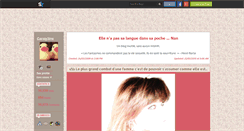 Desktop Screenshot of caroly2ine.skyrock.com