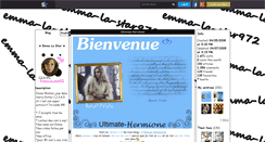 Desktop Screenshot of emma-la-star972.skyrock.com
