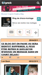 Mobile Screenshot of choco-montage.skyrock.com