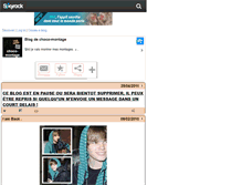 Tablet Screenshot of choco-montage.skyrock.com