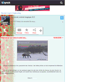 Tablet Screenshot of cheval-soleil.skyrock.com