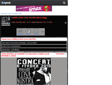 Tablet Screenshot of compilation-cosa-nostra.skyrock.com