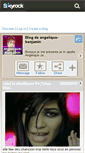 Mobile Screenshot of angelique-benjamin.skyrock.com