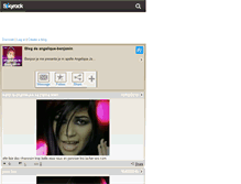 Tablet Screenshot of angelique-benjamin.skyrock.com