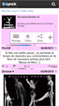 Mobile Screenshot of doriane-thobie-x3.skyrock.com