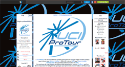 Desktop Screenshot of cyclisme2012uci.skyrock.com