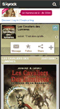 Mobile Screenshot of cavaliers-des-lumieres.skyrock.com
