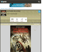 Tablet Screenshot of cavaliers-des-lumieres.skyrock.com