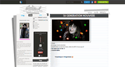 Desktop Screenshot of mdemoiselleanais.skyrock.com