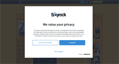 Desktop Screenshot of black-feldspath.skyrock.com