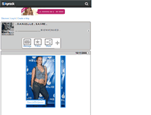 Tablet Screenshot of daniellesavre.skyrock.com