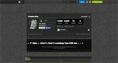 Desktop Screenshot of panda-kim.skyrock.com