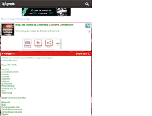 Tablet Screenshot of chambery-cyclisme-cadets.skyrock.com