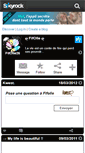 Mobile Screenshot of fifolle26.skyrock.com
