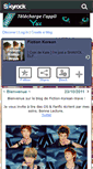 Mobile Screenshot of fiction-korea-wave.skyrock.com