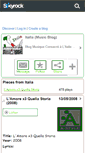 Mobile Screenshot of amo-italia-x3.skyrock.com
