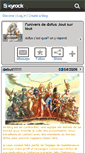 Mobile Screenshot of dofus-projet.skyrock.com
