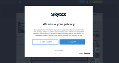 Desktop Screenshot of bloc-rouge.skyrock.com