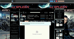 Desktop Screenshot of le-spleen.skyrock.com