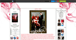 Desktop Screenshot of mypollux.skyrock.com