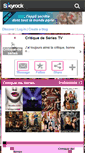 Mobile Screenshot of critique-de-series.skyrock.com
