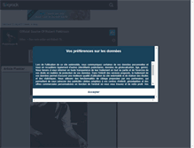 Tablet Screenshot of pattinson-r.skyrock.com