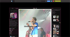 Desktop Screenshot of christophe-lover.skyrock.com