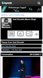 Mobile Screenshot of gad-elmaleh-musique2.skyrock.com