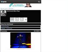 Tablet Screenshot of gad-elmaleh-musique2.skyrock.com