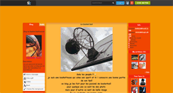 Desktop Screenshot of basket-ballpassion.skyrock.com