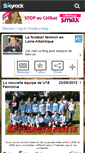 Mobile Screenshot of footballeuses44.skyrock.com