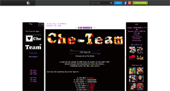 Desktop Screenshot of che-team.skyrock.com