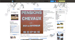 Desktop Screenshot of pension-pour-chevaux.skyrock.com